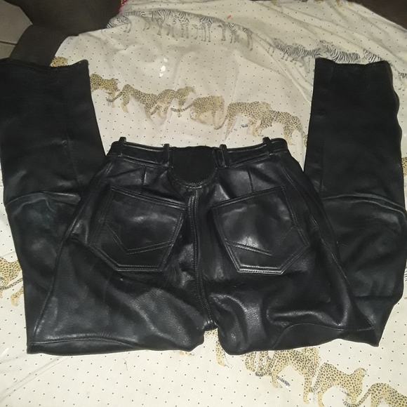 Matching Easy Riders leather jacket and pants - Picture 4 of 6